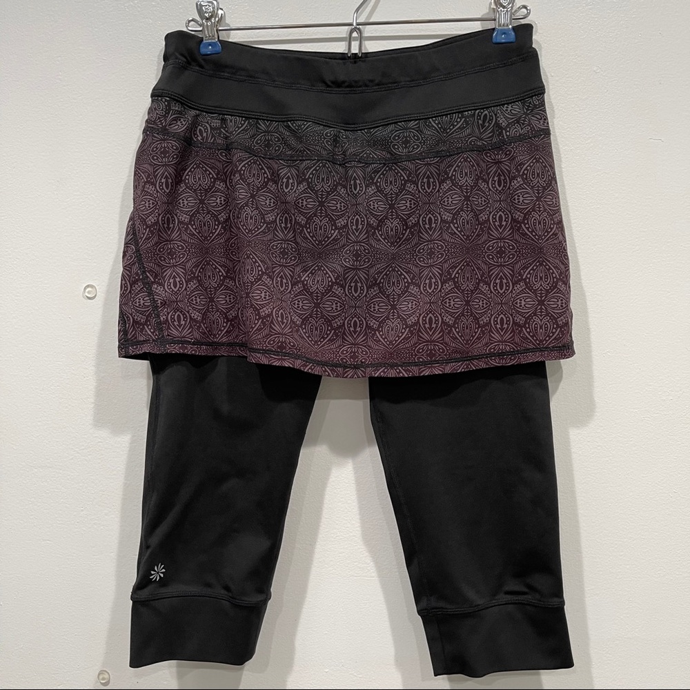 Athleta 2 in 1 Skirted Capri